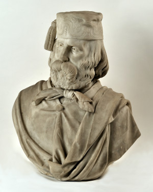Restauro busto di Garibaldi