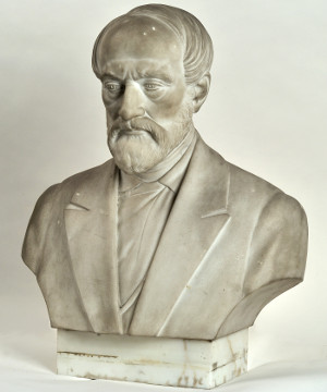 Restauro busto di Mazzini
